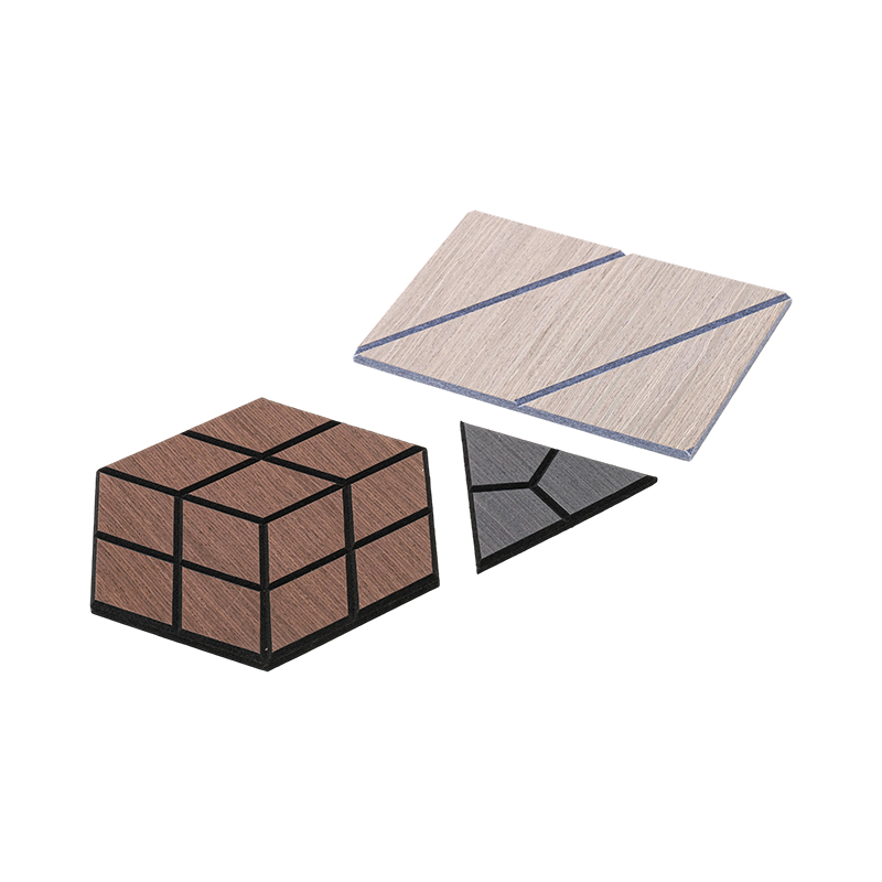 অভ্যন্তরীণ ওয়াল এবং সিলিং প্যানেলের জন্য 3D শাব্দ কাঠের ব্যহ্যাবরণ স্ল্যাট ওয়াল প্যানেল অভ্যন্তরীণ ওয়াল এবং সিলিং প্যানেলের জন্য 3D শাব্দ কাঠের ব্যহ্যাবরণ স্ল্যাট ওয়াল প্যানেল