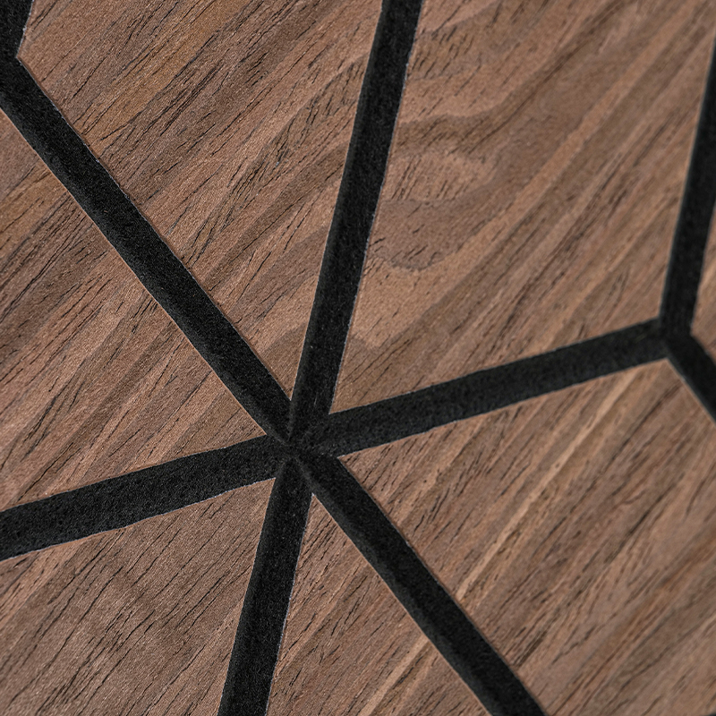 অভ্যন্তরীণ প্রাচীর এবং সিলিং সজ্জার জন্য স্পেসনিক অ্যাকোস্টিক কাঠের ব্যহ্যাবরণ স্ল্যাট ওয়াল প্যানেল