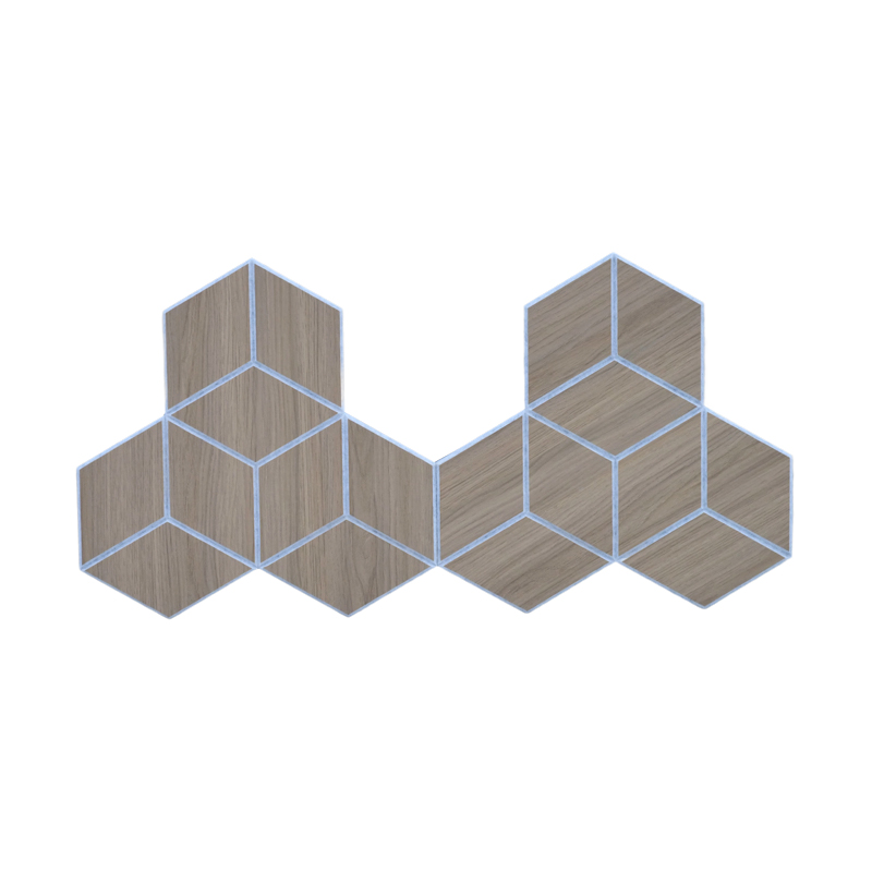 হোম অফিস স্কুল হোটেল চমৎকার শব্দ শোষণ ওয়াল প্যানেল বোর্ডের জন্য প্রিমিয়াম আধুনিক ডিজাইনের কাঠের শাব্দ প্যানেল