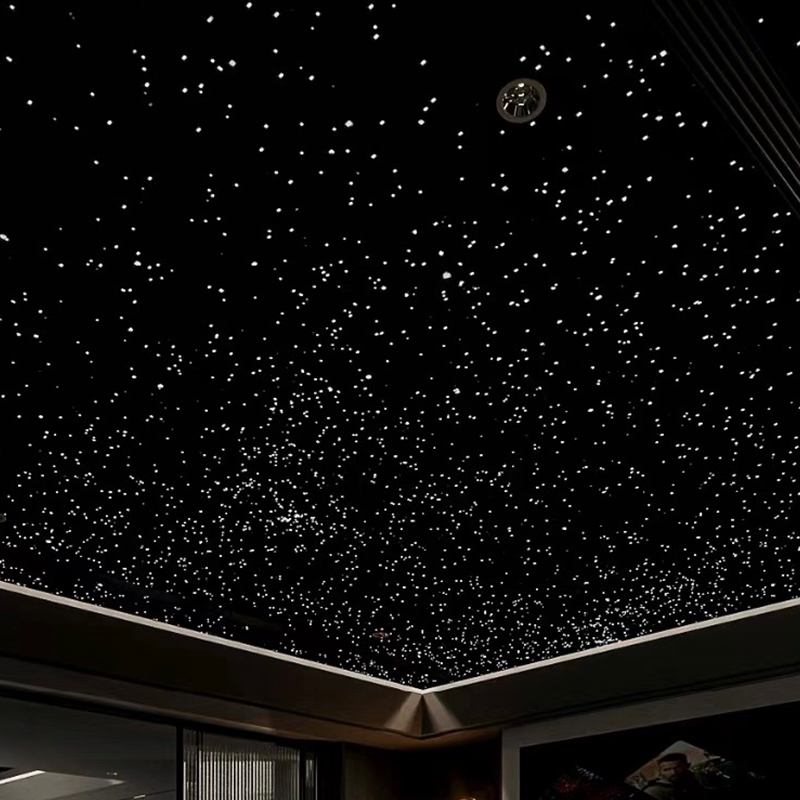 বসার ঘরের জন্য আধুনিক স্টাইল ফাইবার অপটিক আরজিবি লাইট স্টার সিলিং প্যানেল 7 রঙের জিপসাম বসার ঘরের জন্য আধুনিক স্টাইল ফাইবার অপটিক আরজিবি লাইট স্টার সিলিং প্যানেল 7 রঙের জিপসাম