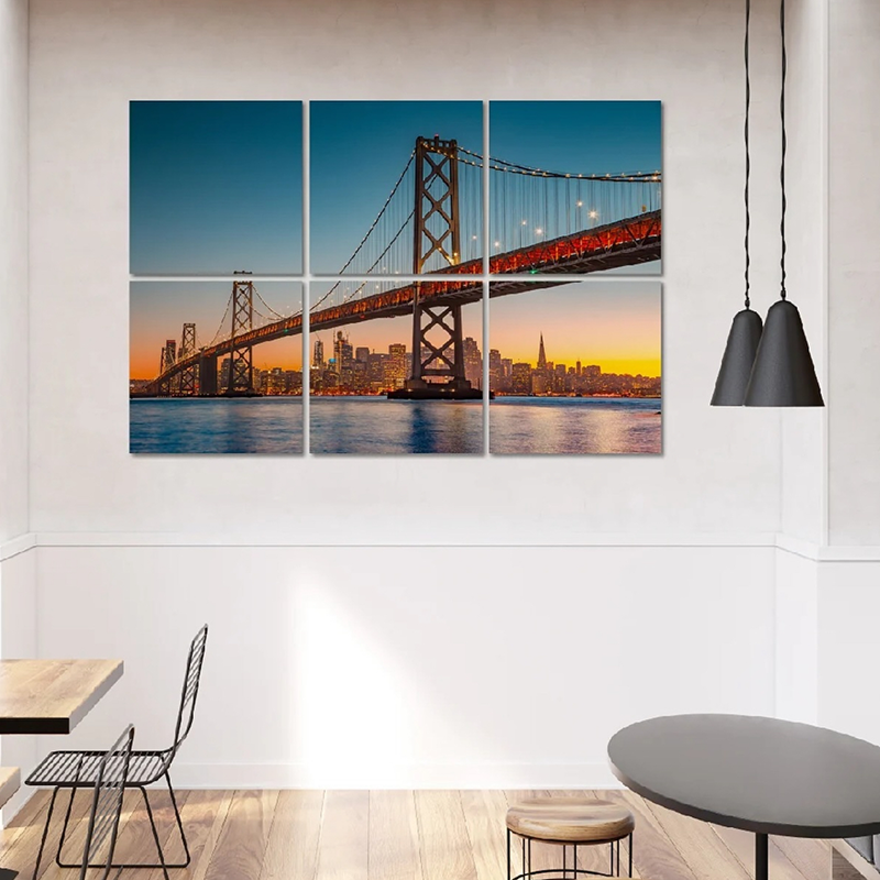 হালকা কাস্টম হিট ট্রান্সফার মুরাল প্যানেল - মুদ্রণযোগ্য, স্ব-আঠালো, করিডোরের জন্য শব্দরোধী