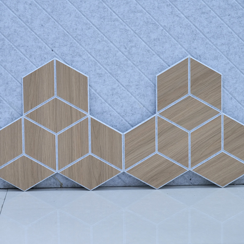 হোম অফিস স্কুল হোটেল চমৎকার শব্দ শোষণ ওয়াল প্যানেল বোর্ডের জন্য প্রিমিয়াম আধুনিক ডিজাইনের কাঠের শাব্দ প্যানেল