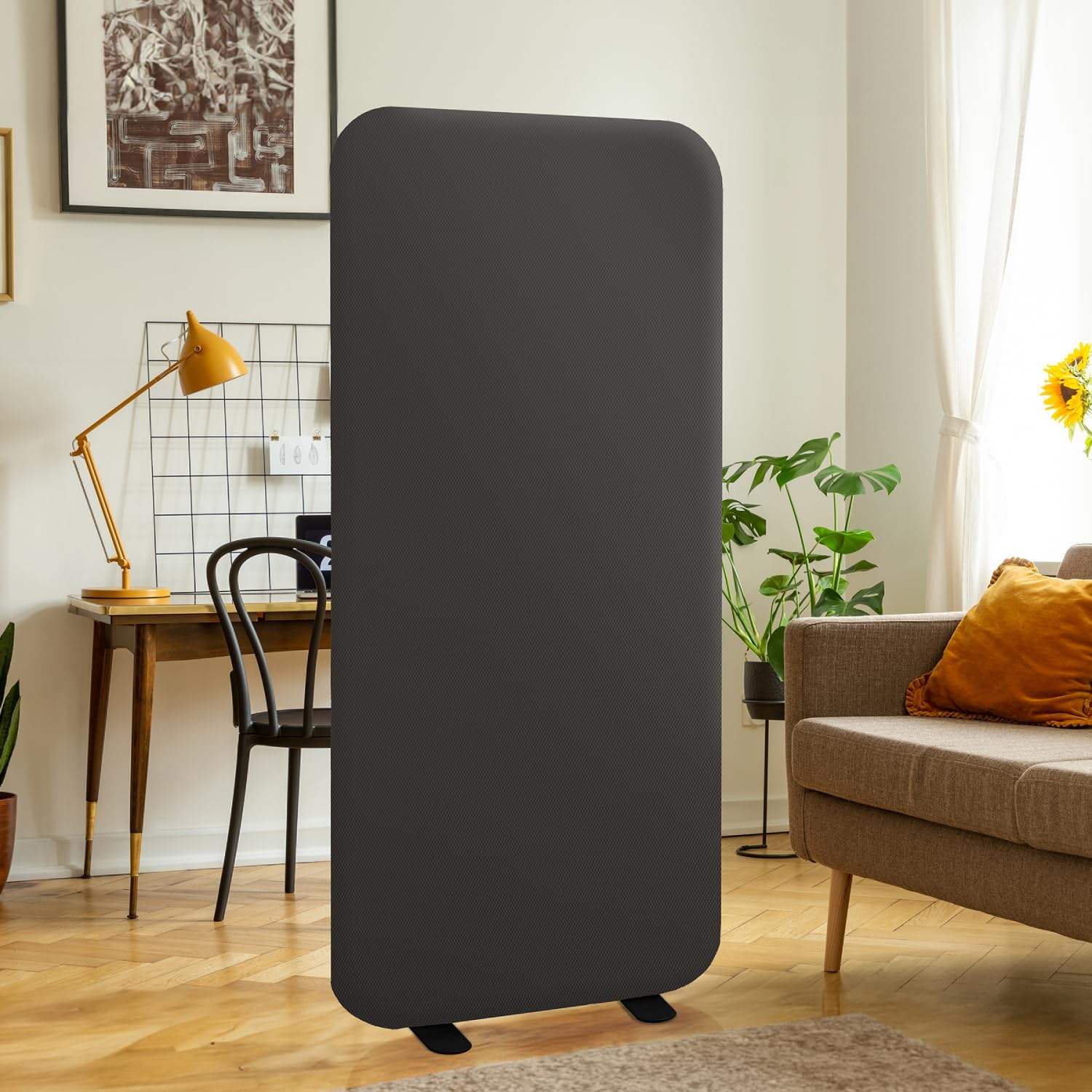 অফিস এবং বাড়ির ডিজাইনের জন্য অ্যাকোস্টিক পার্টিশন স্ক্রিন আধুনিক ফ্লোর-স্ট্যান্ডিং পলিয়েস্টার রুম ডিভাইডার অফিস ফার্নিচার স্কুল ডিভাইডার