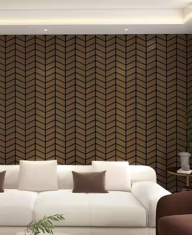 কাঠ ব্যহ্যাবরণ শাব্দ প্যানেল 