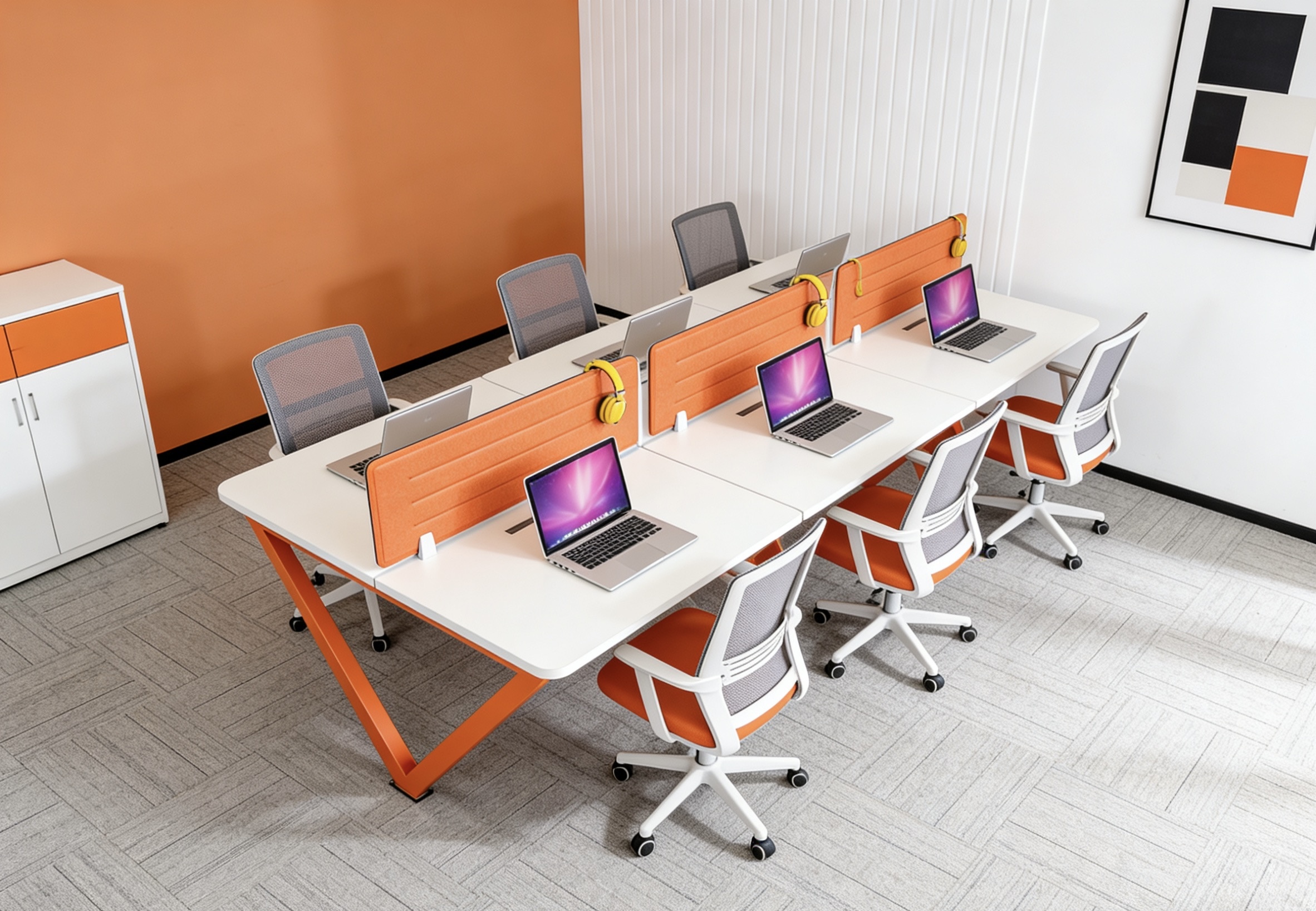 শব্দ-শোষণকারী ছাঁচযুক্ত ডেস্ক স্ক্রীন শব্দ-শোষণকারী ছাঁচযুক্ত ডেস্ক স্ক্রীন