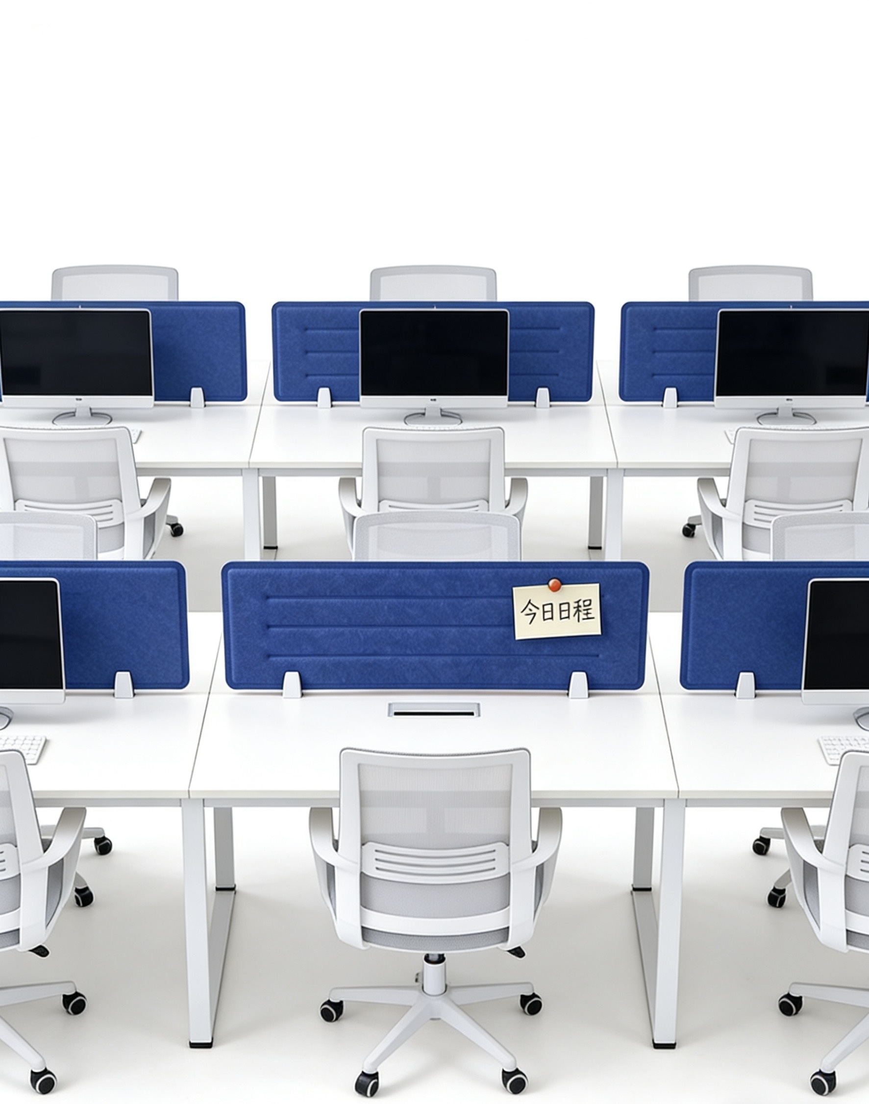 শব্দ-শোষণকারী ছাঁচযুক্ত ডেস্ক স্ক্রীন শব্দ-শোষণকারী ছাঁচযুক্ত ডেস্ক স্ক্রীন